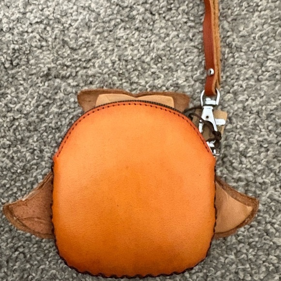 NWT Handcrafted Multicolor Leather Wallet Wristlet Native Totem‎ Coin Purse Bag - Picture 3 of 9